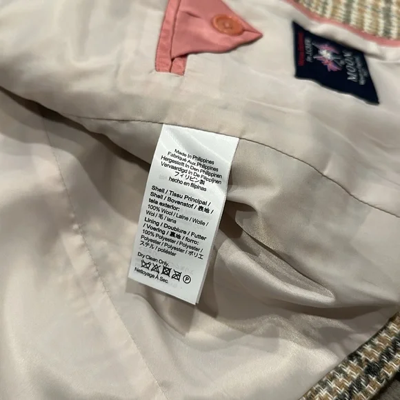 J.Crew Louisa lady jacket in plaid English wool. - Picture 10 of 12